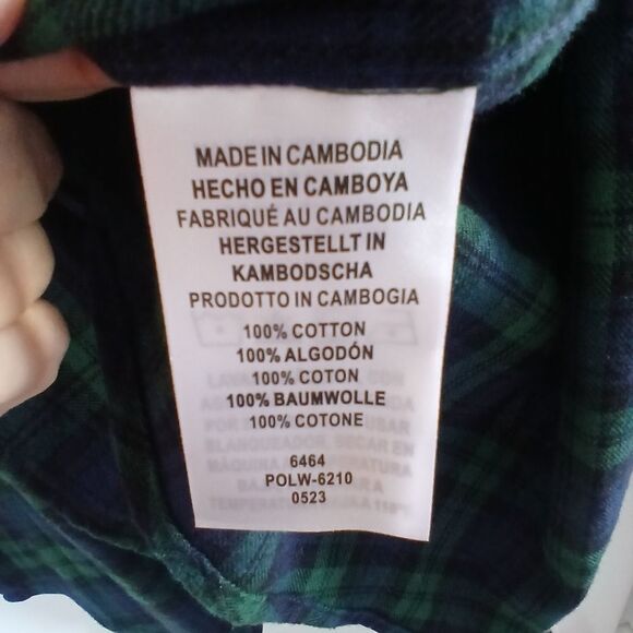 Men's Legendary Whitetails Men's Buck Camp Flannel Shirt Button Down Shirt XL - Picture 11 of 13